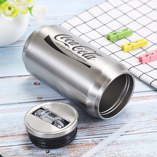 Cốc uống nước cocacola Rcynview 500 / 350ml 201 bằng thép không gỉ 5 màu tự chọn
