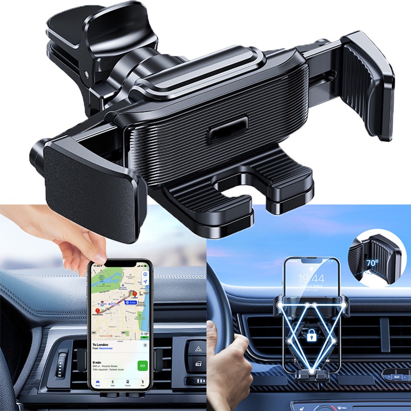 Giá Đỡ Điện Thoại Gắn Lỗ Thông Gió Xe Hơi Cho IPhone