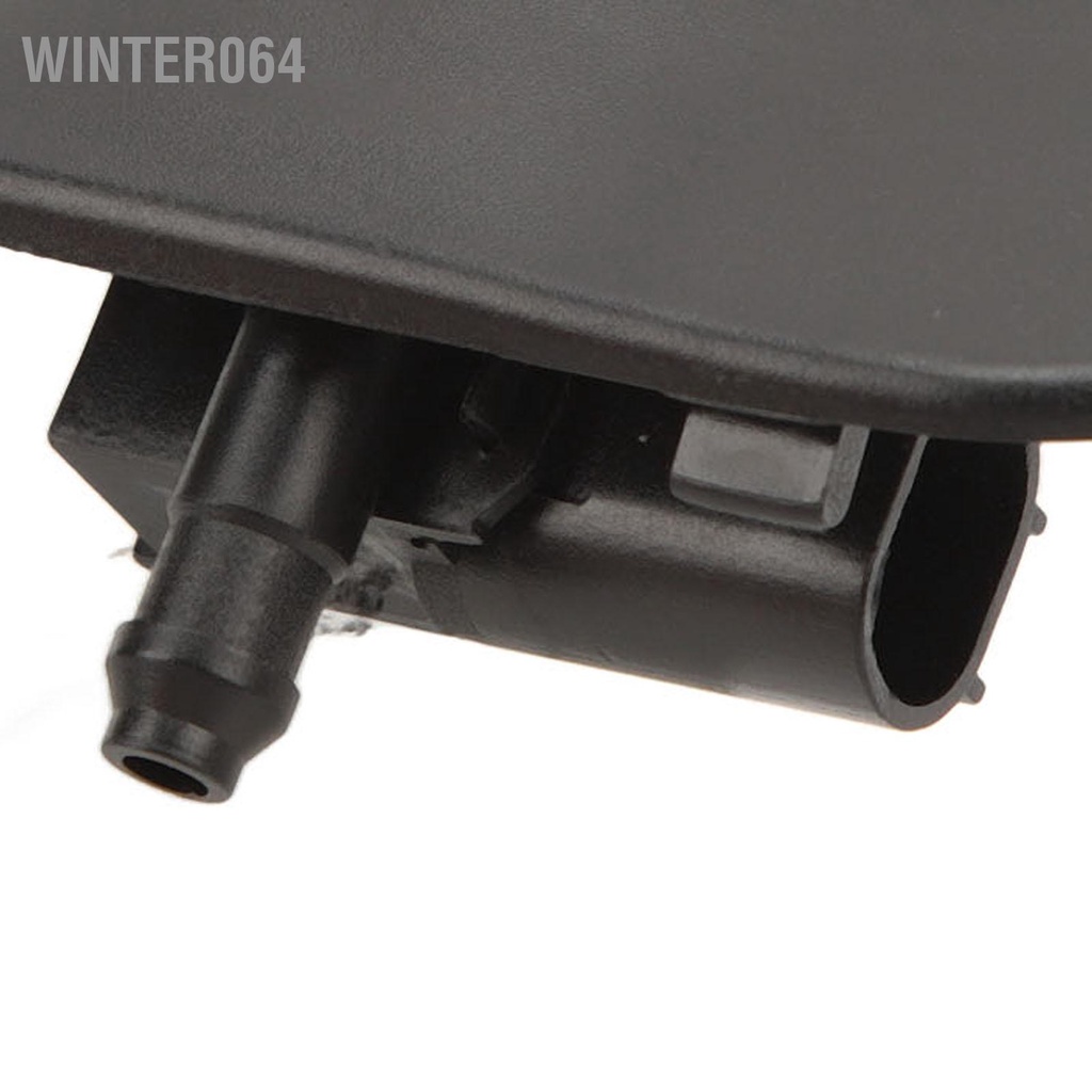 Winter064 Máy Giặt Kính Chắn Gió Vòi Phun Làm Nóng Loại Xịt Nhanh Màu Đen Phù Hợp Cho A3 A4 A5 A6 A7 A8 Q5 Q3 Q7