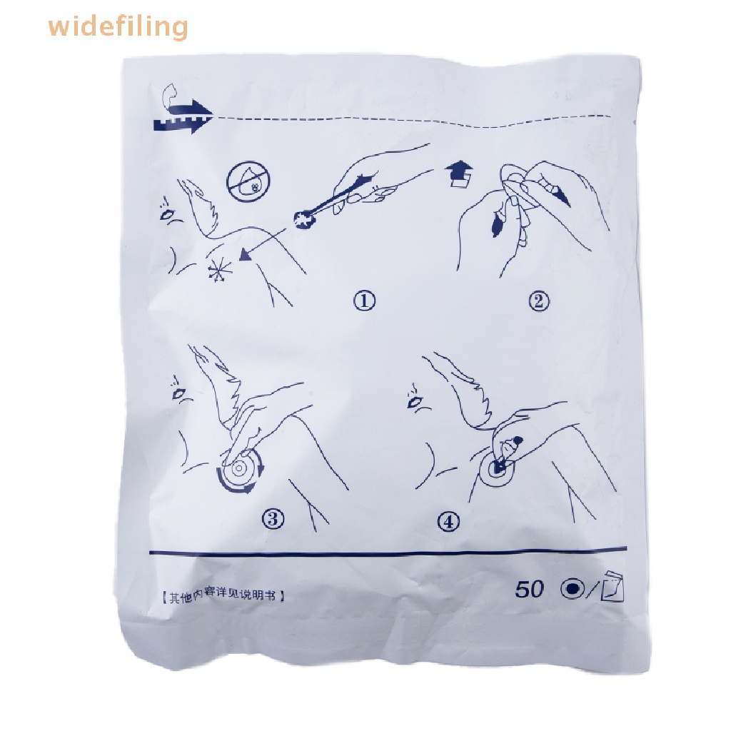 Bộ 50 Miếng Dán Điện Cực Bằng Vải Không Dệt Sử Dụng Một Lần ECG