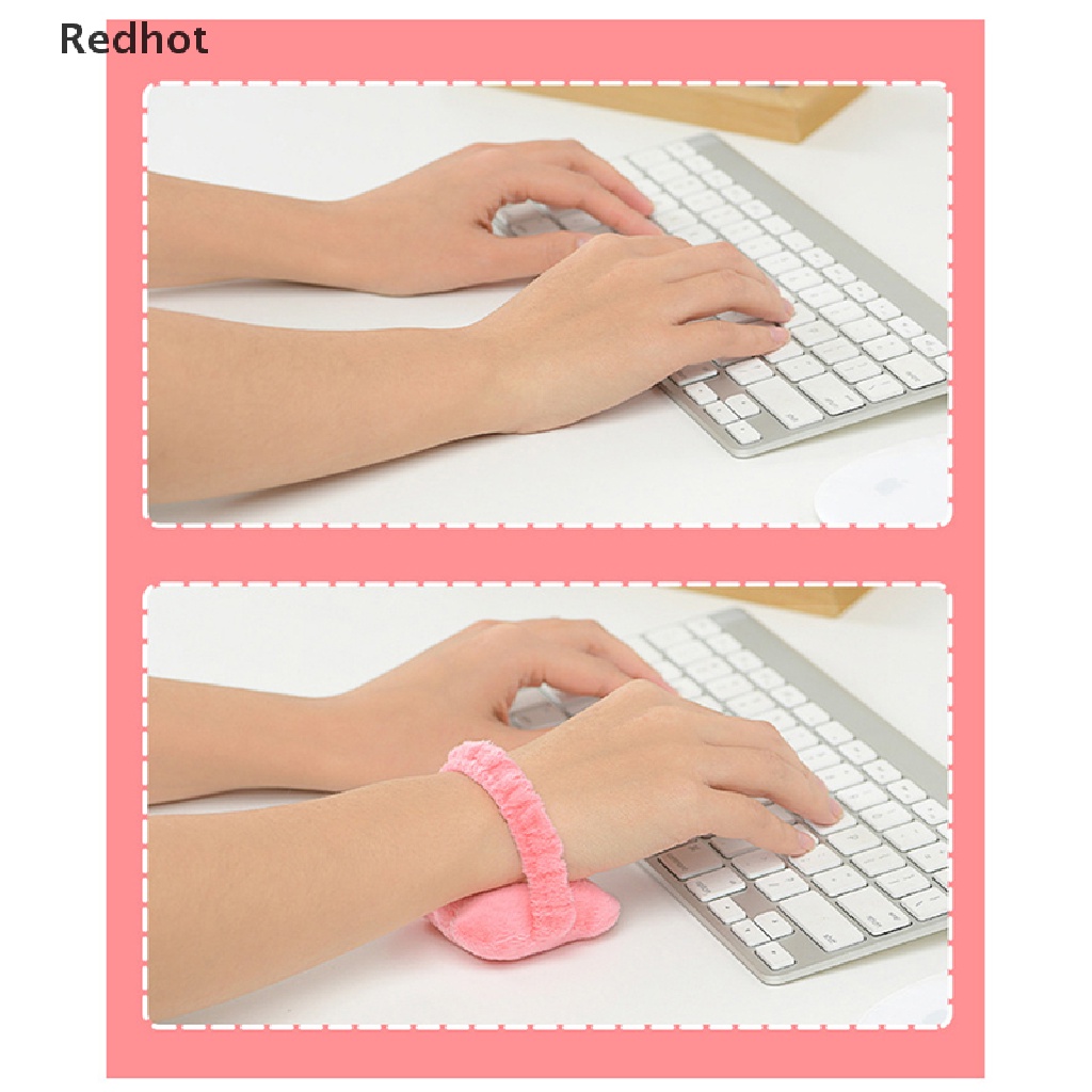 &lt; Redhot &gt; Đệm Bảo Vệ Cổ Tay Khi Di Chuyển Chuột / Bàn Phím Máy Tính Văn Phòng