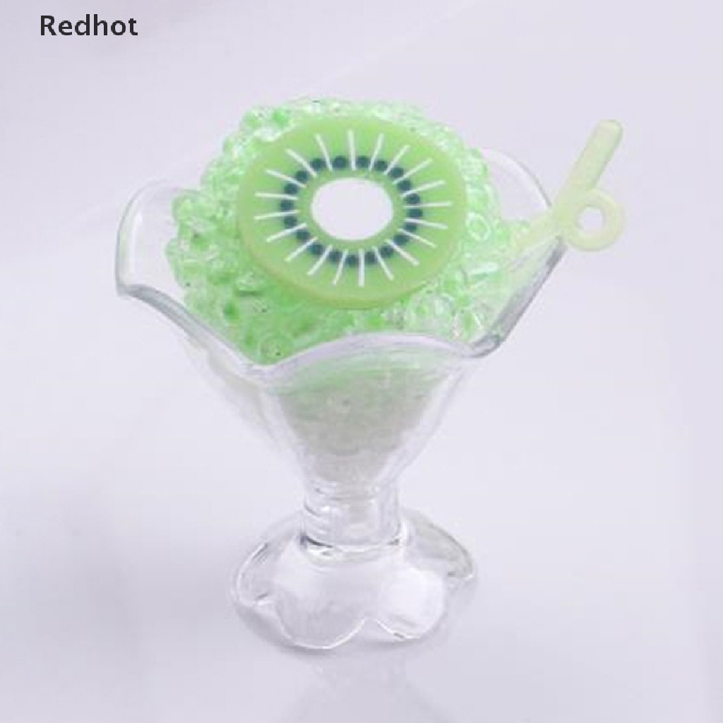 &lt; Redhot &gt; Móc Khóa Hai Màu Hình Trái Cây / Bông Hoa / Đồ Chơi Trang Sức DIY