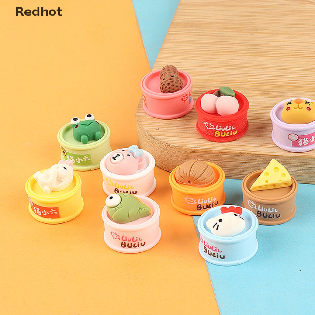 Bộ 5 / 10 Mô Hình Đồ Ăn Hoạt Hình Tỉ Lệ 1: 6 Trang Trí Nhà Búp Bê