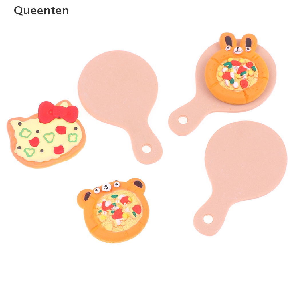1 Bộ Bánh Pizza Đồ Chơi Cho Nhà Búp Bê