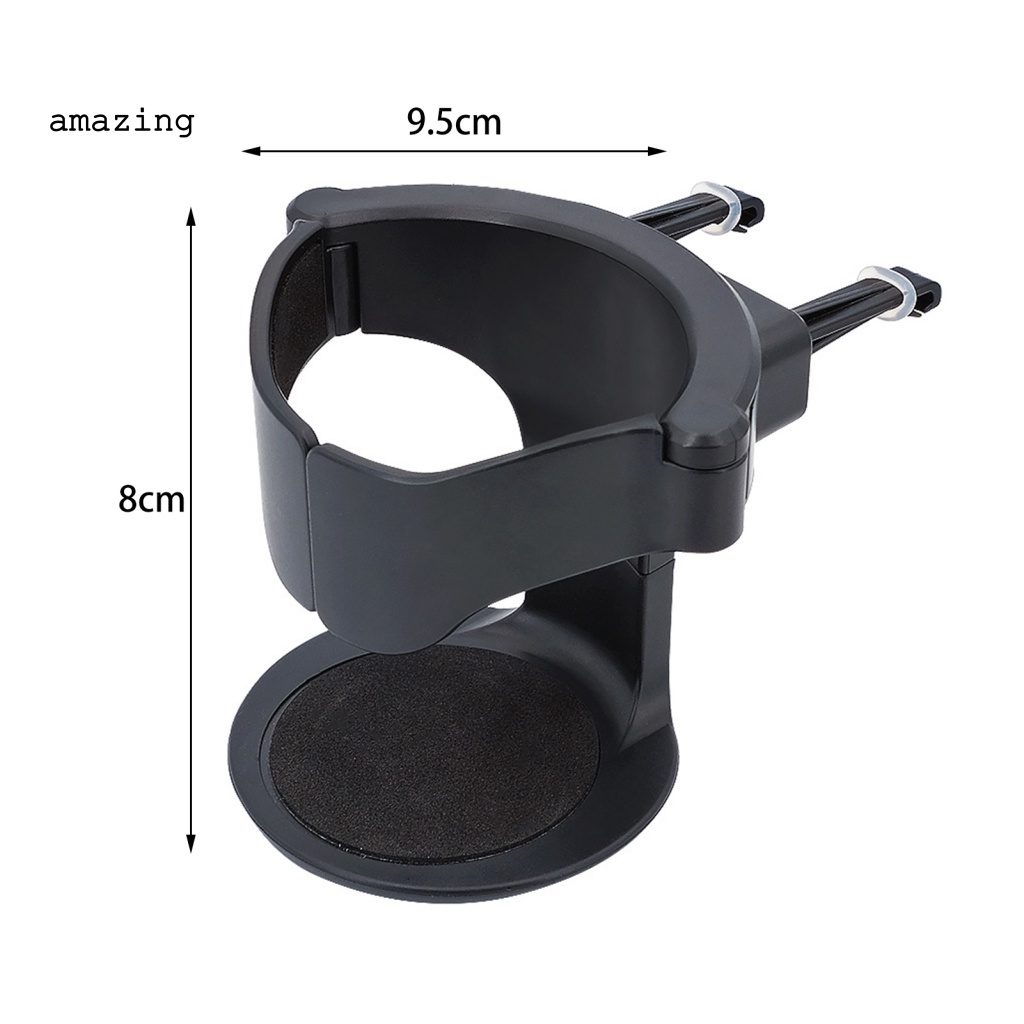 1 Bộ Giá Đỡ Cốc Nước / Gạt Tàn Thuốc Bằng Nhựa Gắn Lỗ Thông Gió Xe Hơi