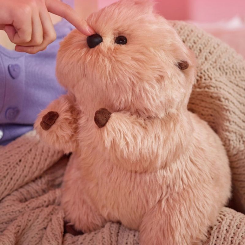 Dễ thương Khách sạn biển sâu Sea Sea Rái cá biển Jelly Beans Đồ chơi sang trọng Nhồi bông Khách sạn biển sâu Sea Rái cá biển Plushie Doll