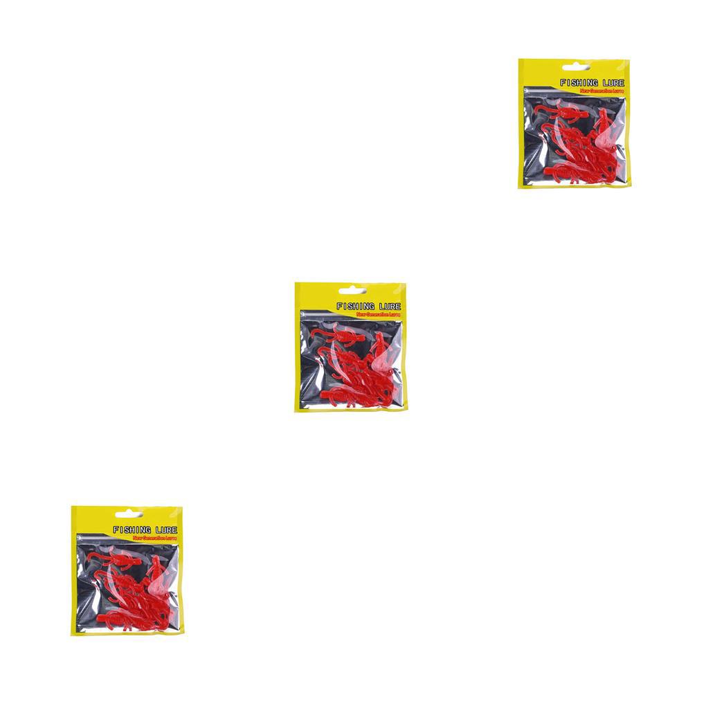 1 / 2 / 3 / 5 Túi 10 Mồi Sâu Giả Mềm Câu Cá Hiệu Quả