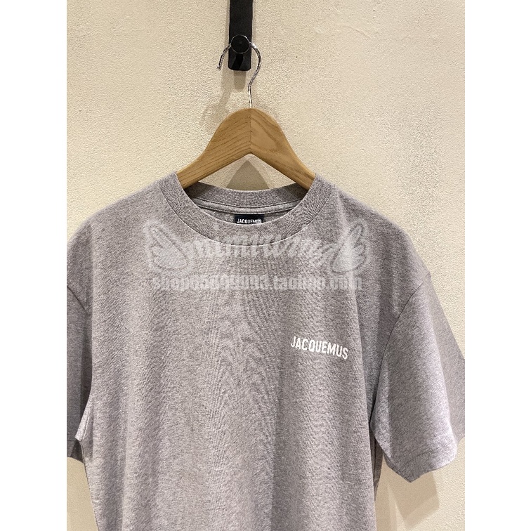 Áo Thun Tay Ngắn Cổ Tròn In LOGO JACQUEMUS Thời Trang Mùa Xuân 2070 Cho Nam Và Nữ