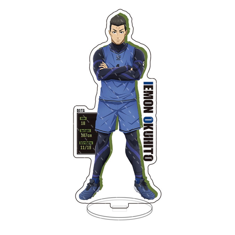 Mô Hình Nhân Vật Anime 15CM Hai Mặt Bằng Acrylic Sáng Tạo Dùng Trang Trí Bàn Làm Việc