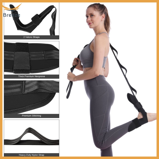 Dây Đai Co Giãn Thoáng Khí Hỗ Trợ Luyện Tập Yoga / Thể Hình