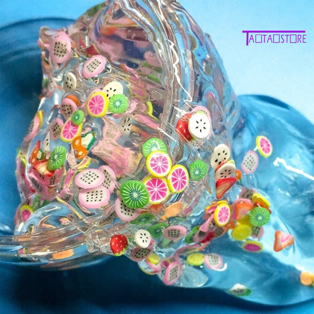 Đồ Chơi Slime Trái Cây Trong Suốt Giúp Giảm Căng Thẳng