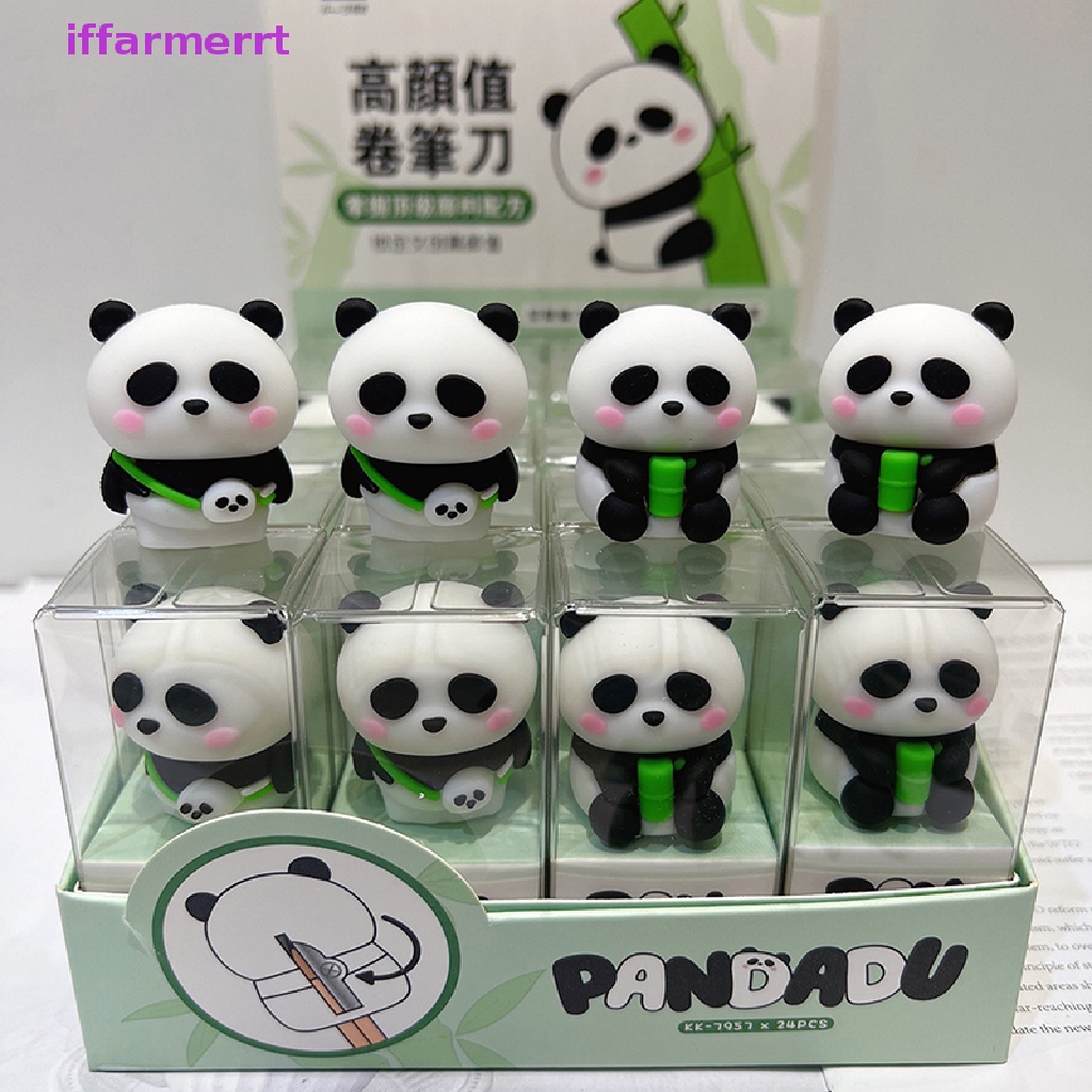 Đồ Chuốt Bút Chì Bằng Silicon Hình Gấu Trúc Dễ Thương