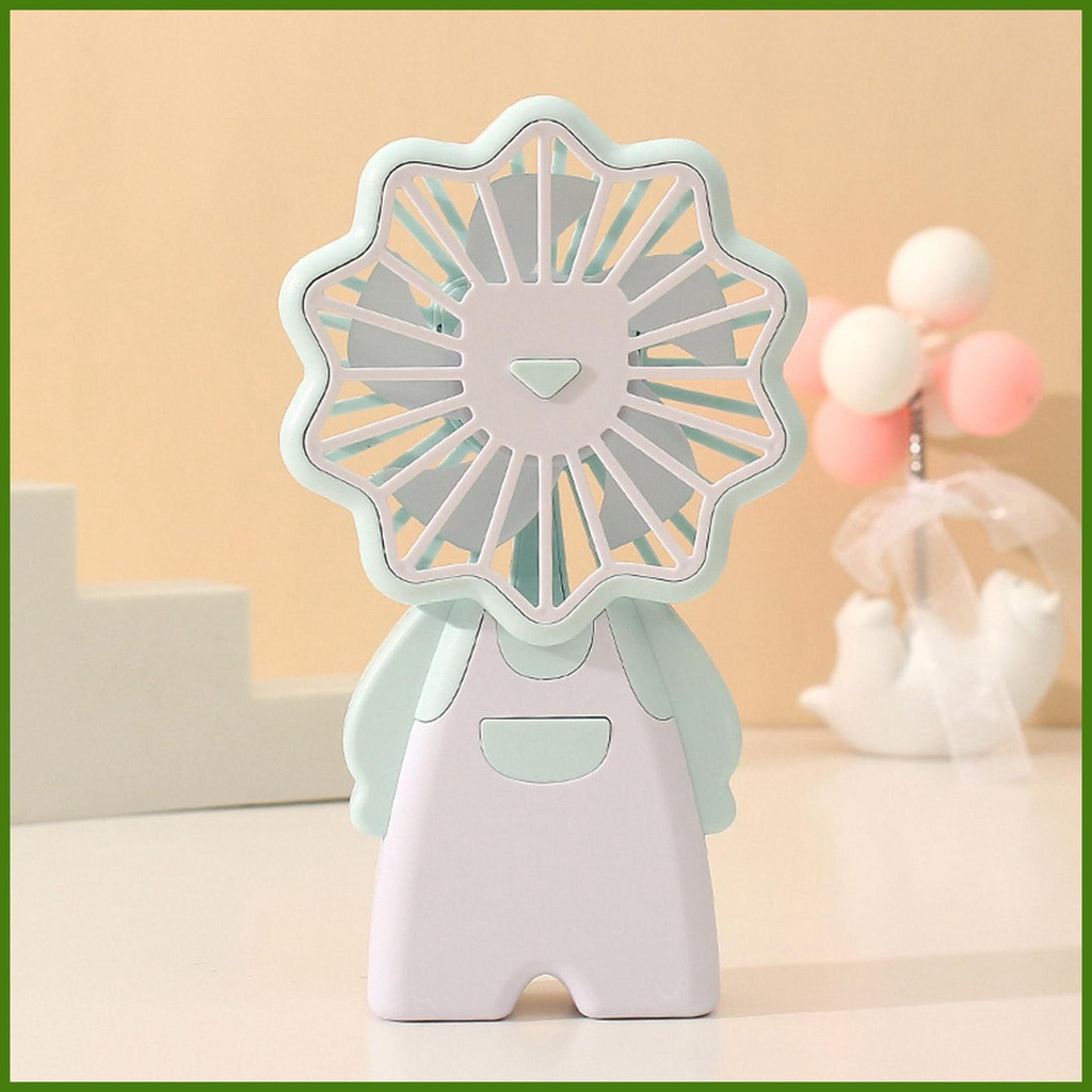 Quạt Mini Cầm Tay 3 Tốc Độ Điều Chỉnh Được Thiết Kế Dễ Thương