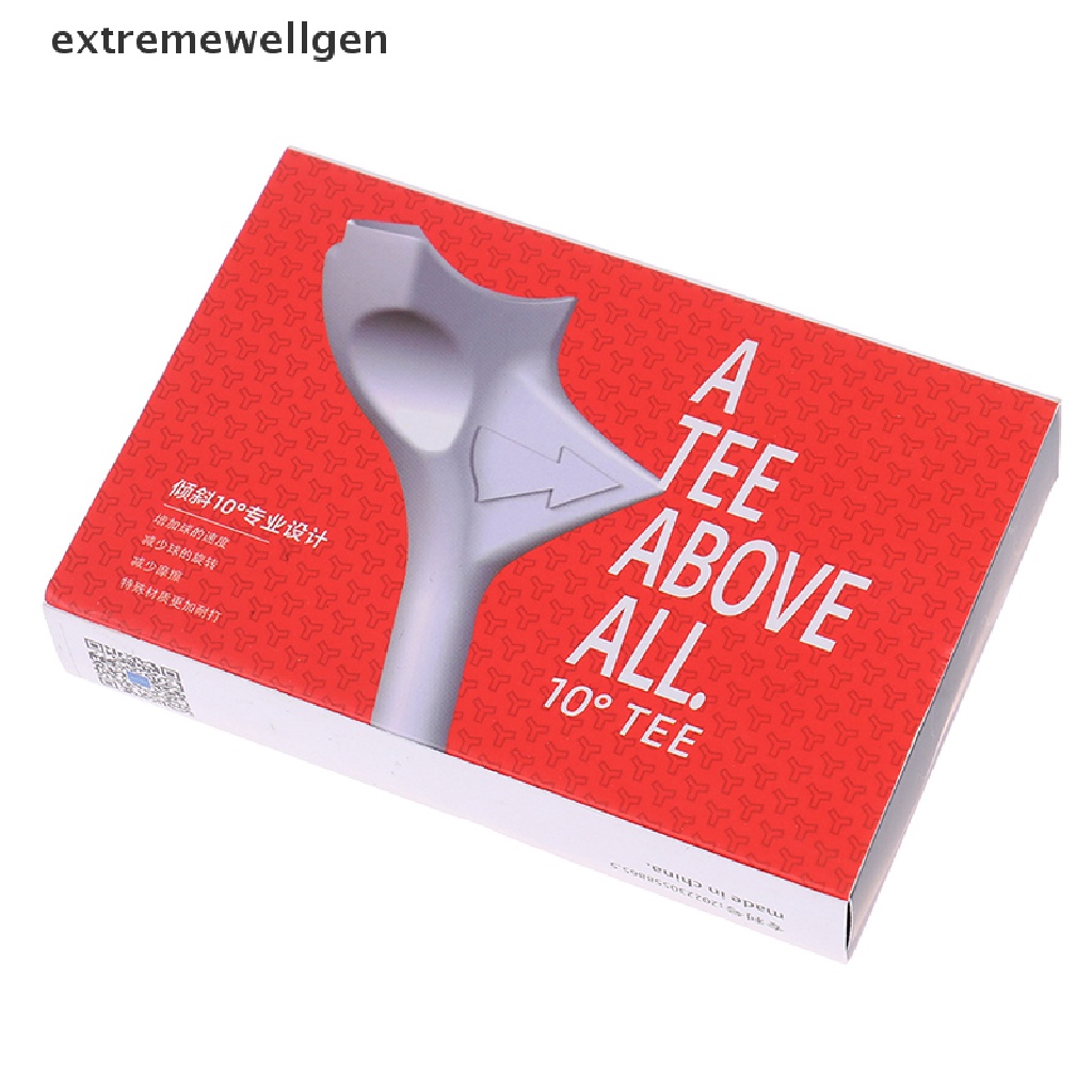 [extremewellgen] 10 Golf Tees 10° Giá Đỡ Bóng Golf Hình Thoi Độc Đáo Tiện Dụng