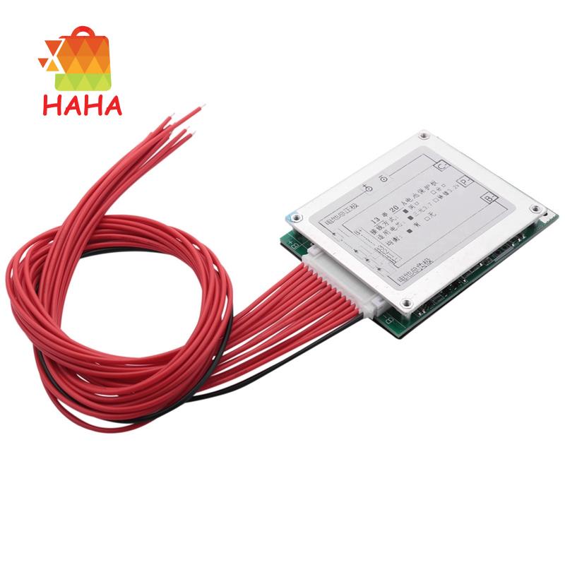 Bảng Mạch Bảo Vệ Pin Lithium 13S 48V 20A Bms Pcb Với Cân Bằng Cho Xe Điện E-Bike
