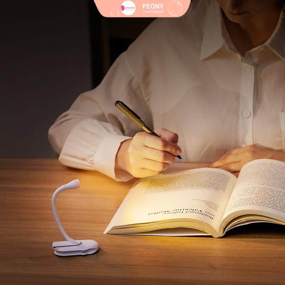 Đèn Đọc Sách Ban Đêm Dạng Kẹp Có Thể Sạc Lại