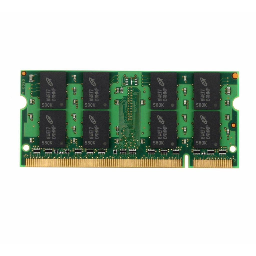 Thẻ Nhớ Laptop 2GB 2G PC2-6400S DDR2 800MHz 200Pin CL6 1.8V