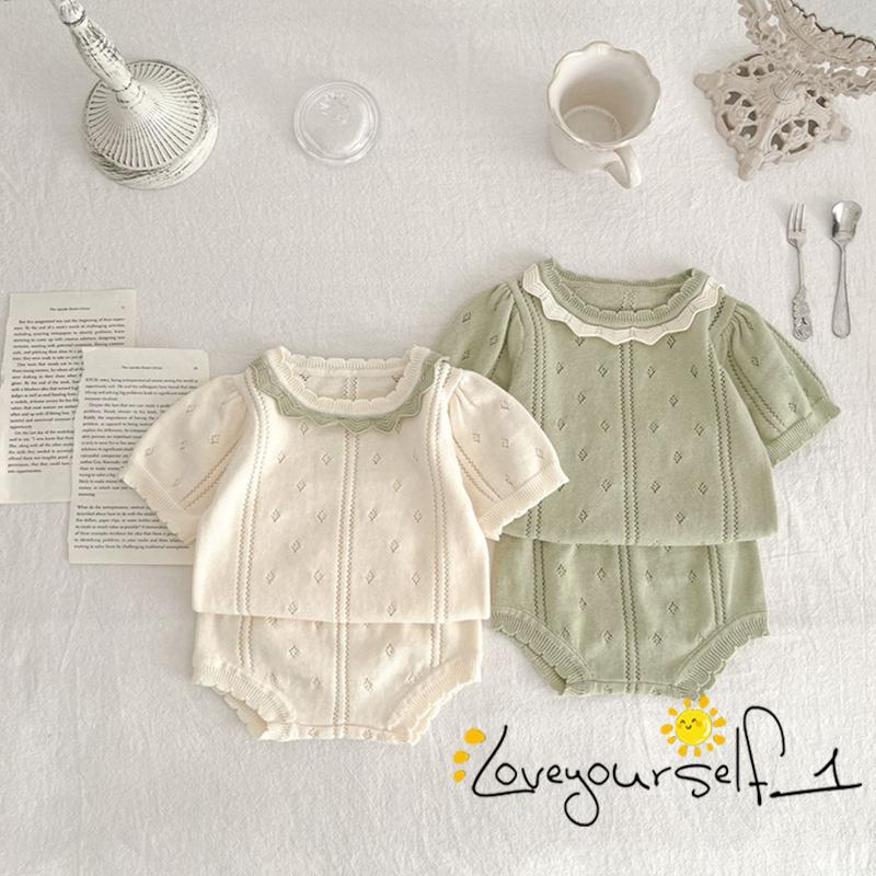 Set Áo Thun Tay Ngắn + Quần Short Lưng Thun Thời Trang Mùa Hè Cho Bé B930G