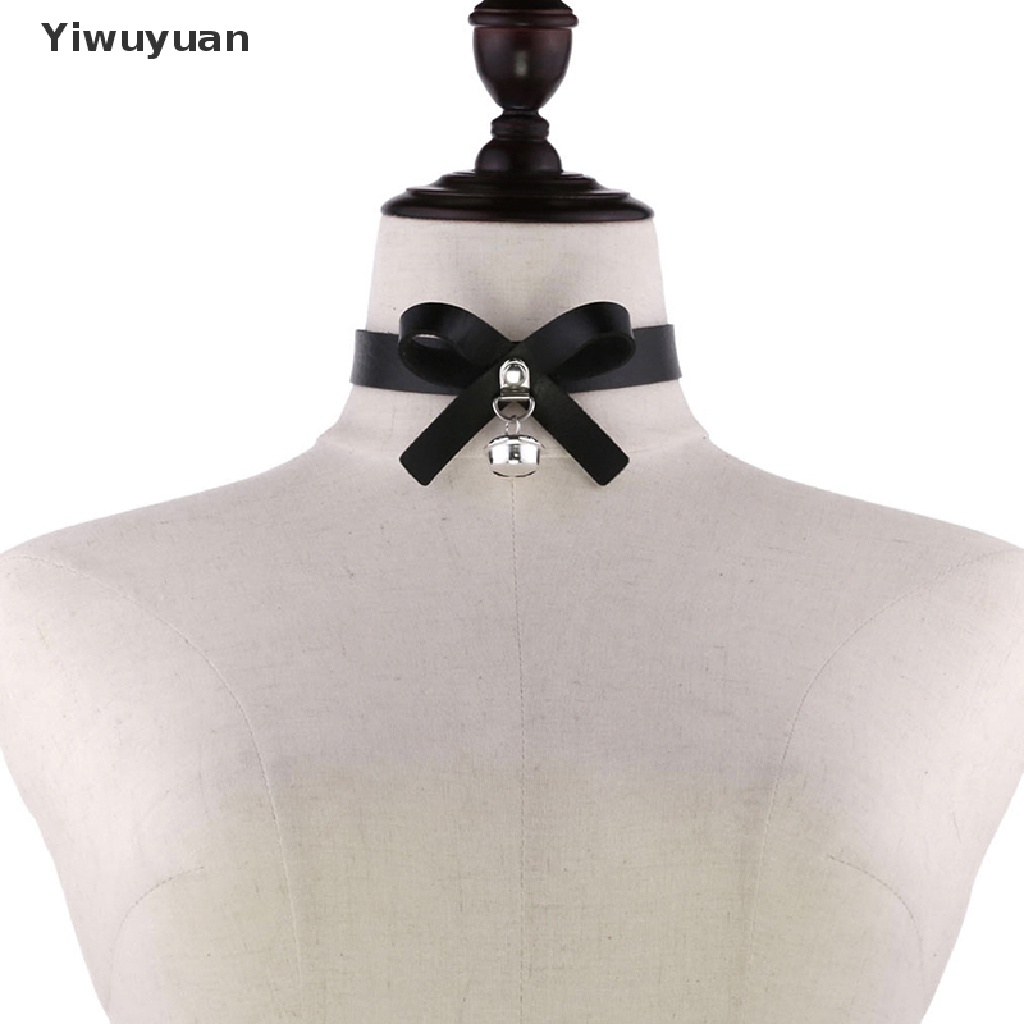 < Yiwuyuan > Vòng Cổ Choker Da Phong Cách Punk Gothic Bằng Kim Loại Cho Nam Và Nữ