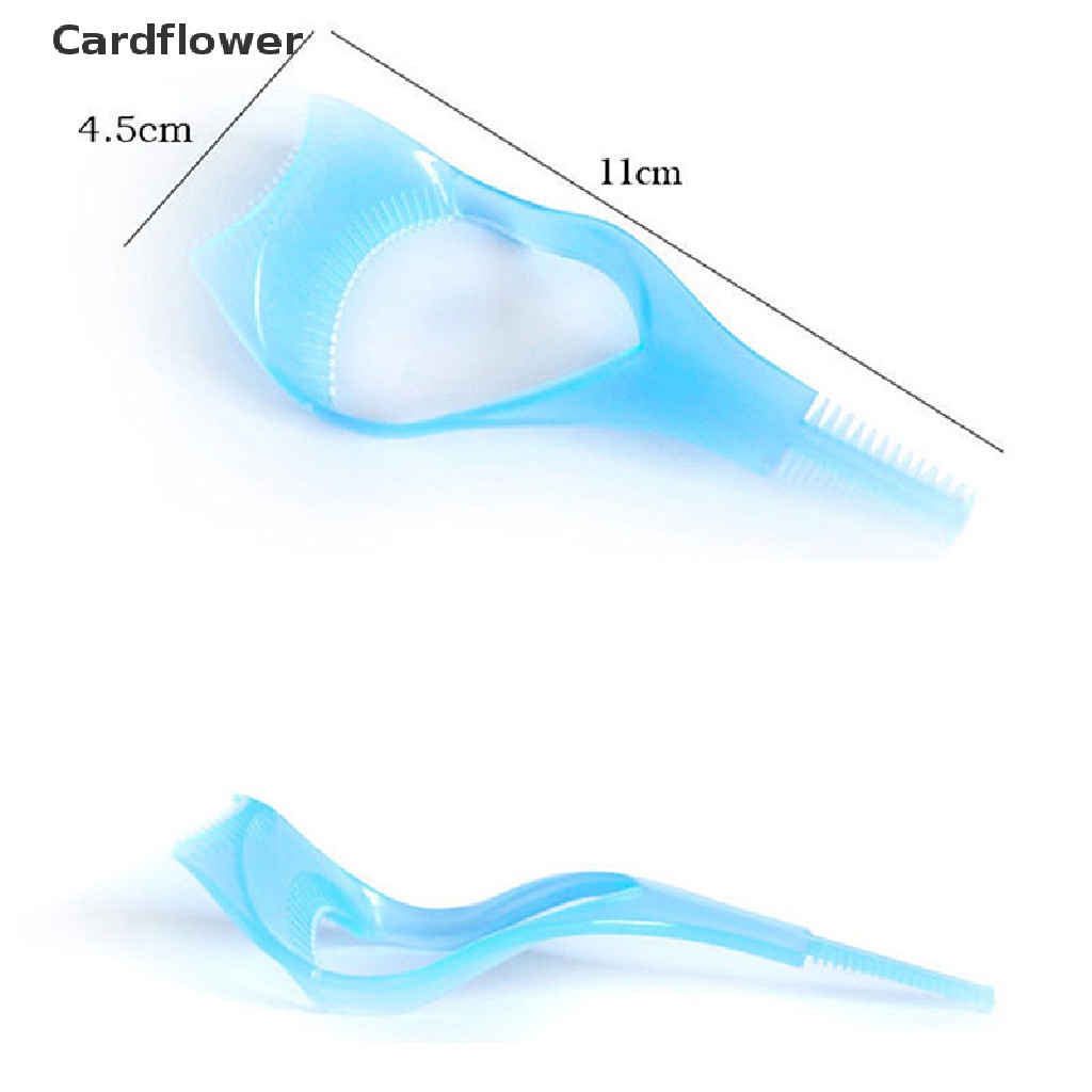 < Cardflower > Mascara Bút Kẻ Mắt / Lông Mi Giả 3 Trong 1 Màu Hồng Thời Trang Làm Đẹp Dành Cho Nữ