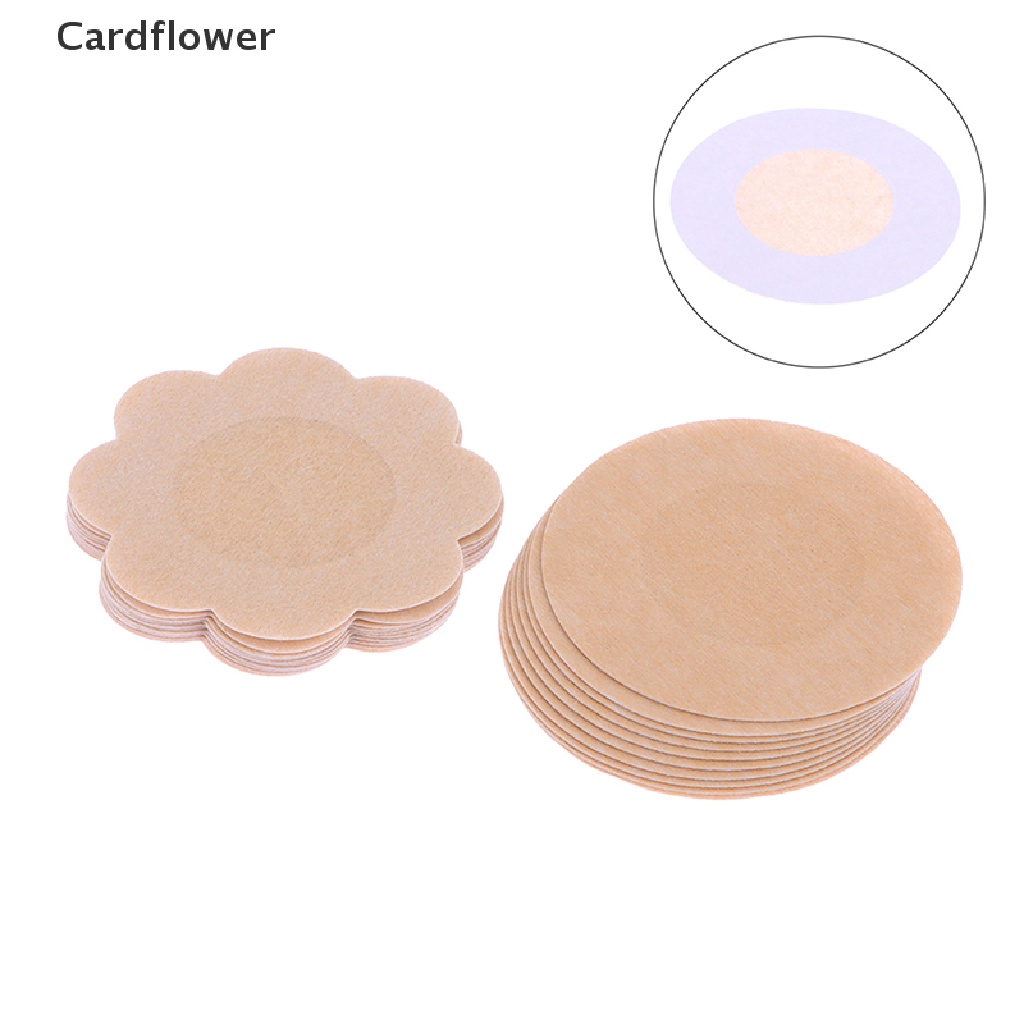 < Cardflower > 5 Cặp Miếng Dán Ngực Thể Thao Vô Hình Tự Nhiên Chống Chói Dùng Một Lần Cho Nam