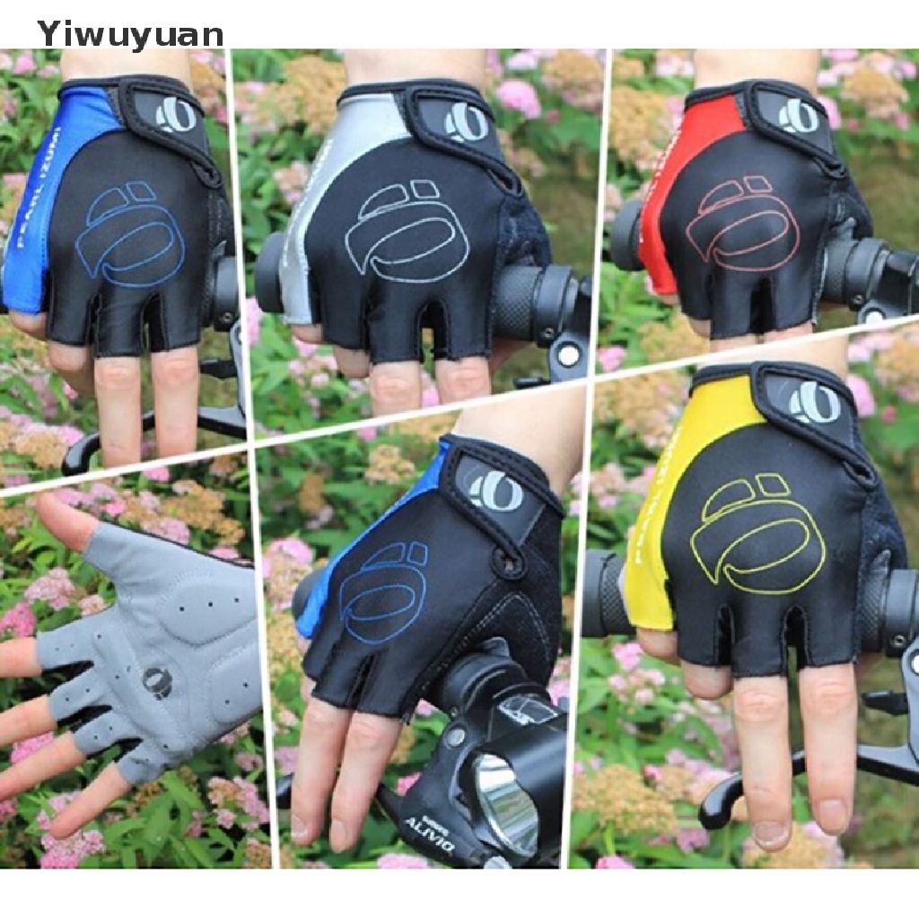 1 Đôi Găng Tay Xe Đạp Nửa Ngón Chống Mồ Hôi
