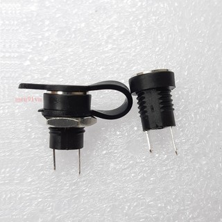 Combo 5-10 Jack sạc DC-022B chuẩn 5.5mm x 2.1mm (Jack DC Có cao su chống nước)
