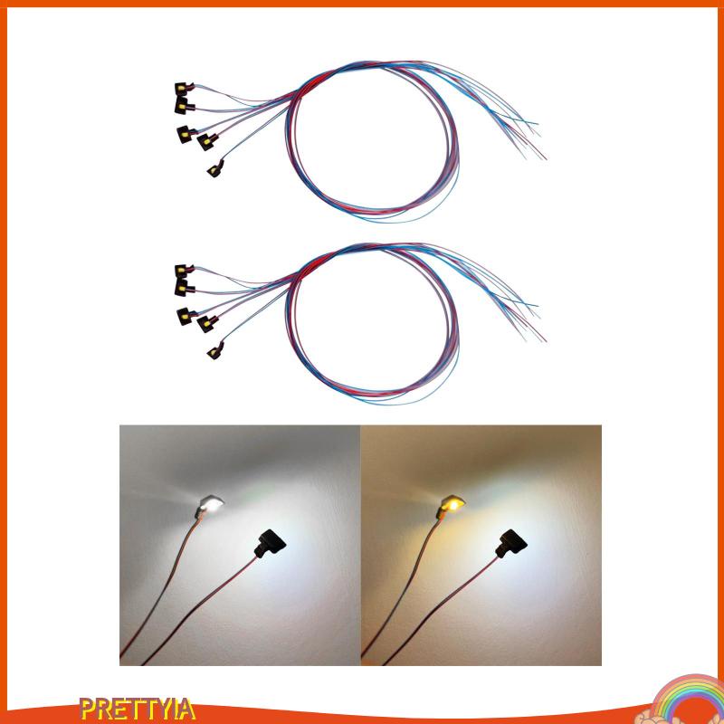 Set 5 Đèn LED Mini Có Dây Trang Trí Khung Cảnh Đồ Chơi