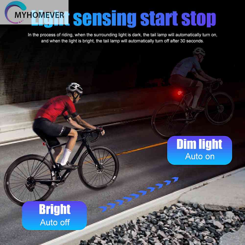 Đèn Phanh Thông Minh 60LM Gắn Đuôi Xe Đạp