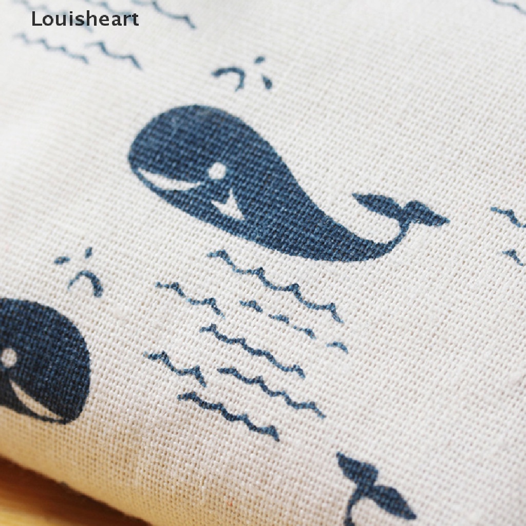 Ví Đựng Tiền Xu Louisheart Mini Bằng Vải Canvas In Họa Tiết Xinh Xắn Dành Cho Nữ