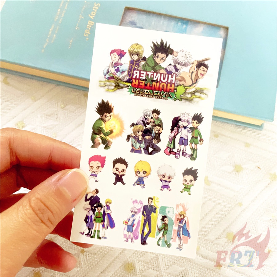 ❣️1 Tấm Hình Xăm Dán Hình Anime HunterxHunter Series 02 Mini❣️ Hình Xăm Dán Chống Thấm Nước Quyến Rũ