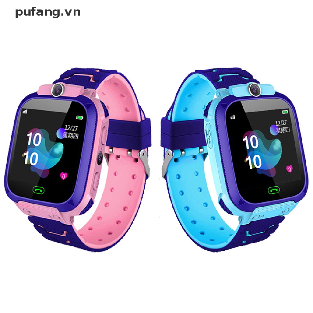 Đồng Hồ Thông Minh pufang Q12 SOS Chống Nước IP67 Cho Trẻ Em Và Phụ Kiện