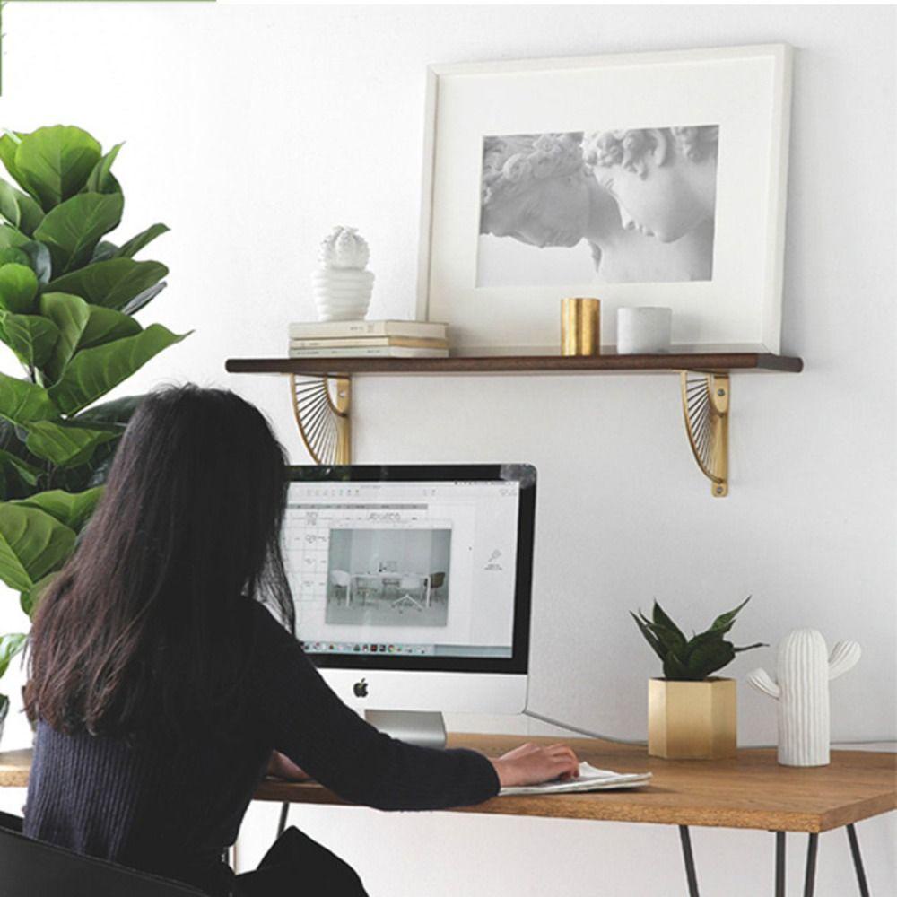 Aaron1 Kệ Đựng Sách Hình Tam Giác Bằng Kim Loại Resin Chống Ăn Mòn Chịu Được Sức Nặng Kèm Ốc Vít Cho Nhà Bếp