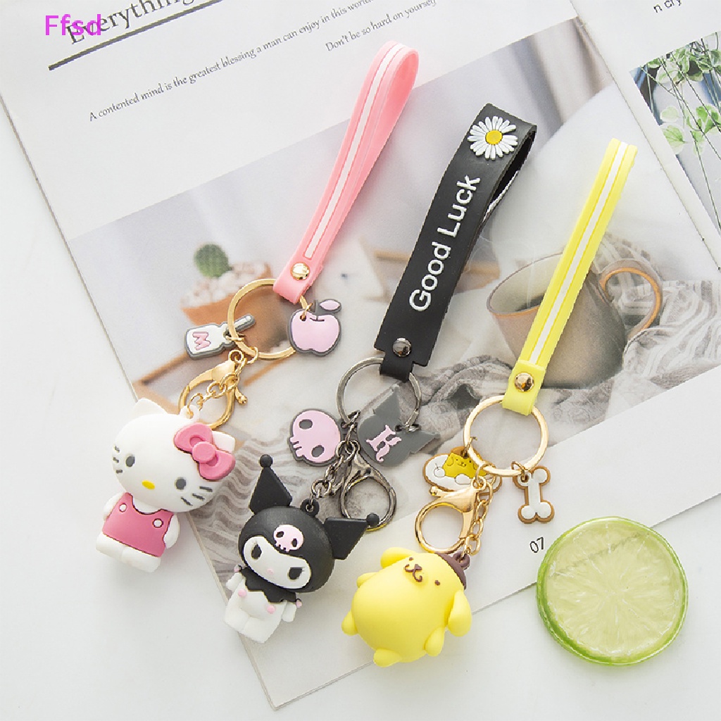 {Ffsd} Móc Khóa Hoạt Hình Melody Tai To Dễ Thương Trang Trí Túi Xách * Bán Chạy