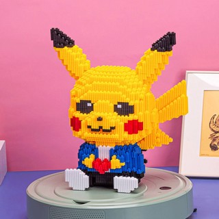 Đồ Chơi Lắp Ráp Pikachu-3D Dễ Thương 27cm