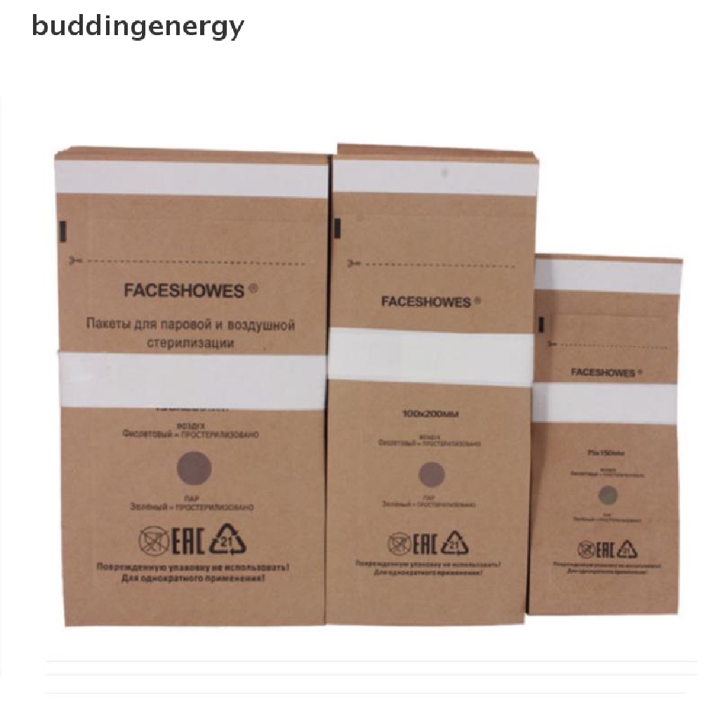 Set 50 Túi Khử Trùng Móng Tay Chịu Nhiệt Độ Cao Tiện Dụng