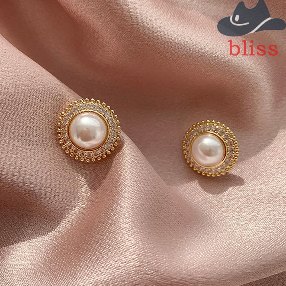 Khuyên Tai Dạng Hạt Tròn Đơn Giản Thời Trang Cho Nữ