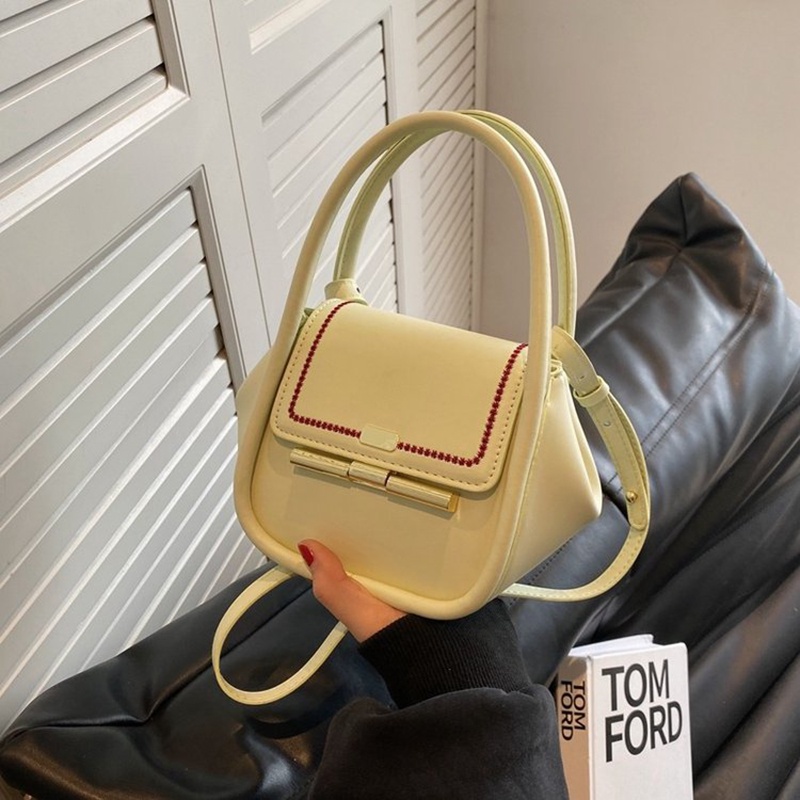 IELGY Túi Đeo Vai Hình Vuông Ghép Màu Thời Trang Chất Lượng Cao Cho Nữ