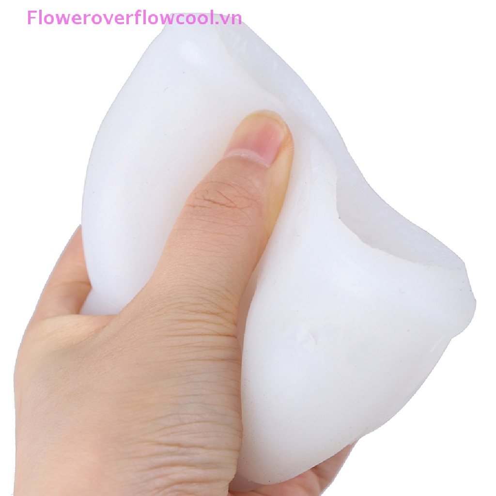 Khuôn Làm Sáp Thơm Hình Đầu Chó Bằng Silicone