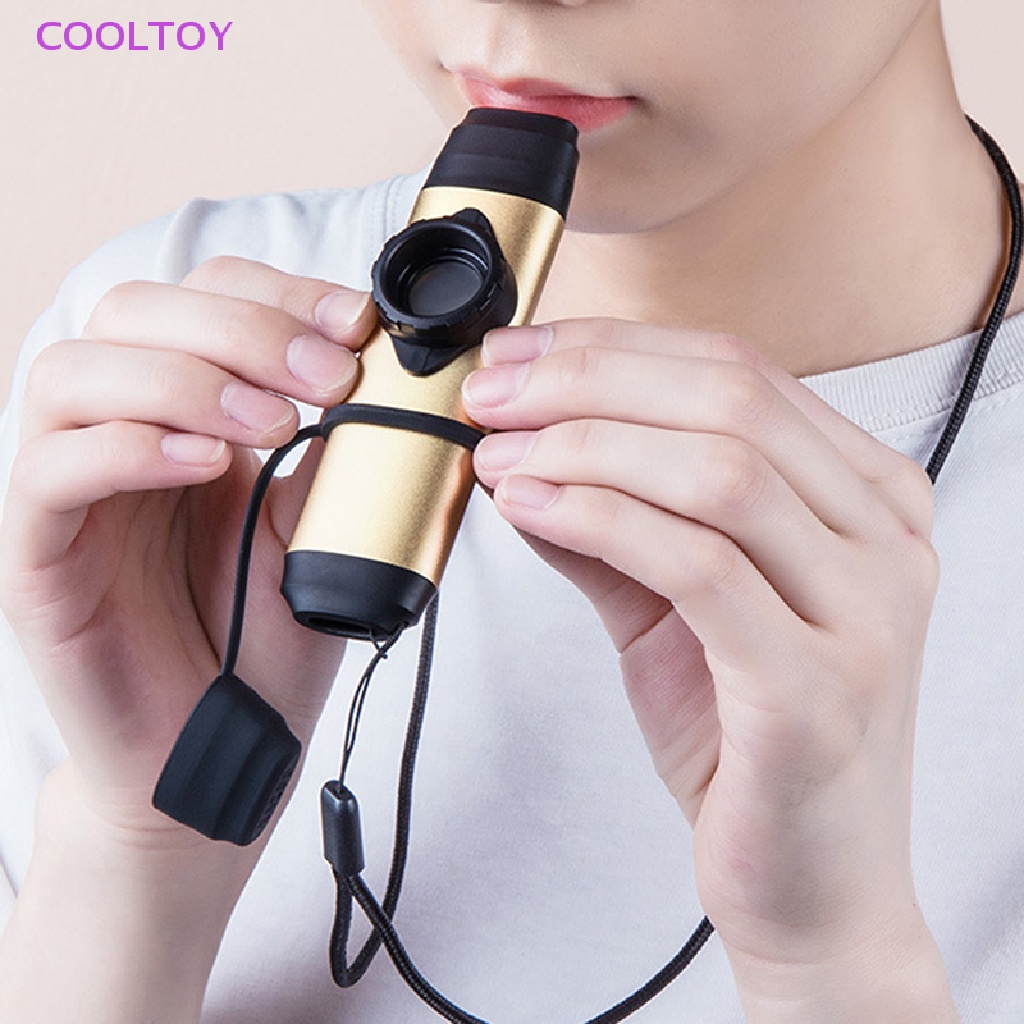 Cooltoy 1 Nhạc Cụ Kèn Kazoo Bằng Hợp Kim Nhôm Chuyên Nghiệp Kazu Woodwind Đồ Chơi