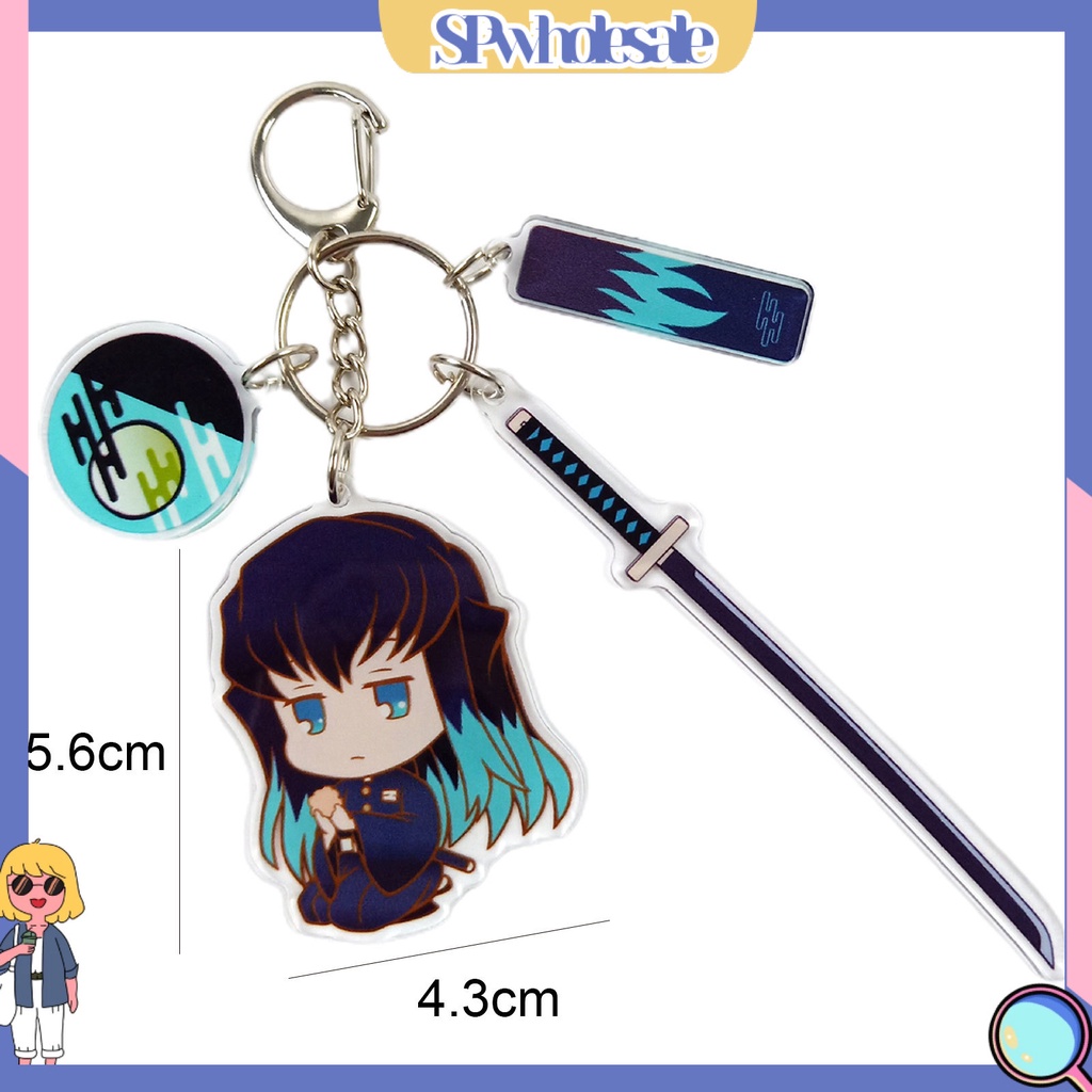 <SPwholesale> Mô Hình Nhân Vật Hoạt Hình Demon Slayer Bằng Acrylic