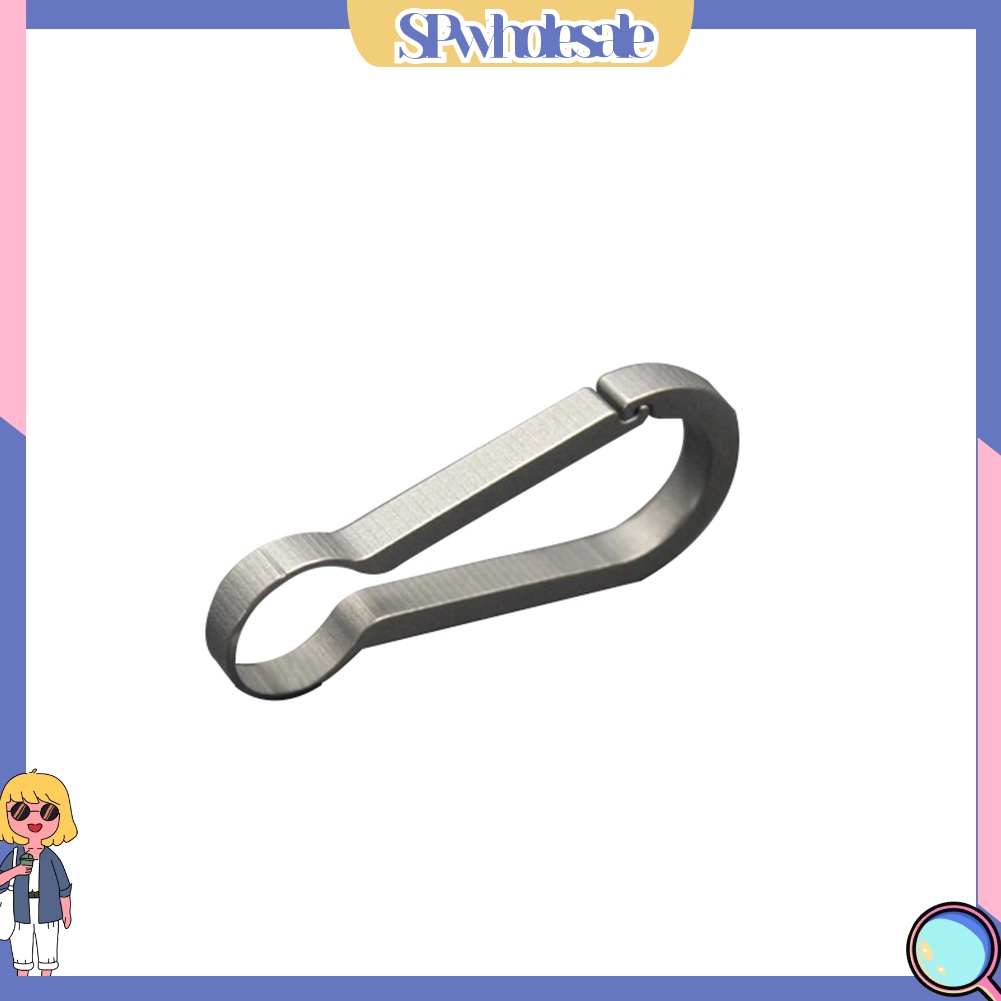 <SPwholesale> Móc Chìa Khóa Bằng Hợp Kim Titan Cho Xe Hơi