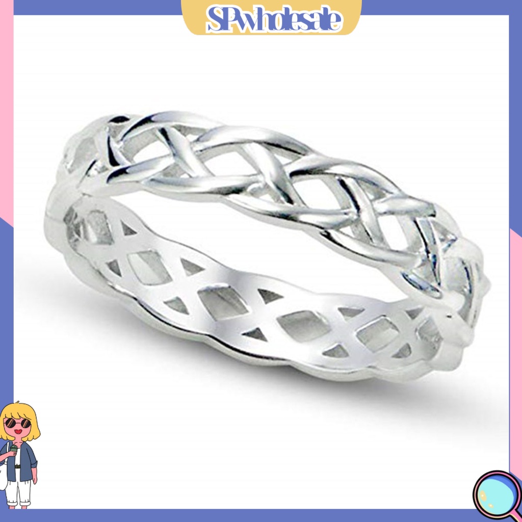 <SPwholesale> Vòng Tay Cưới Thắt Nút Tinh Tế Mượt Mà Chống Mài Mòn Cho Nam Và Nữ