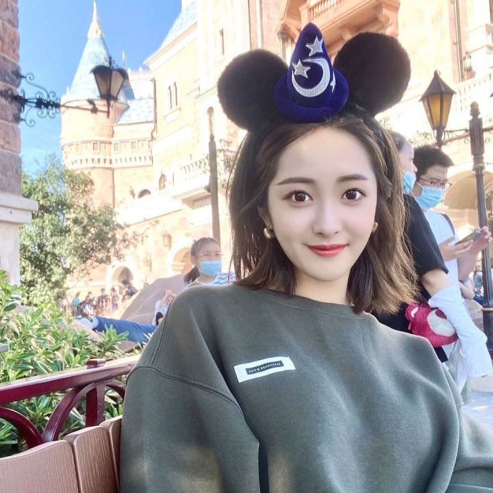 Disney  Băng Đô Cài Tóc Công Chúa Hình Mickey / Mặt Trăng / Ngôi Sao Hoạt Hình / Công Viên Biểu Diễn