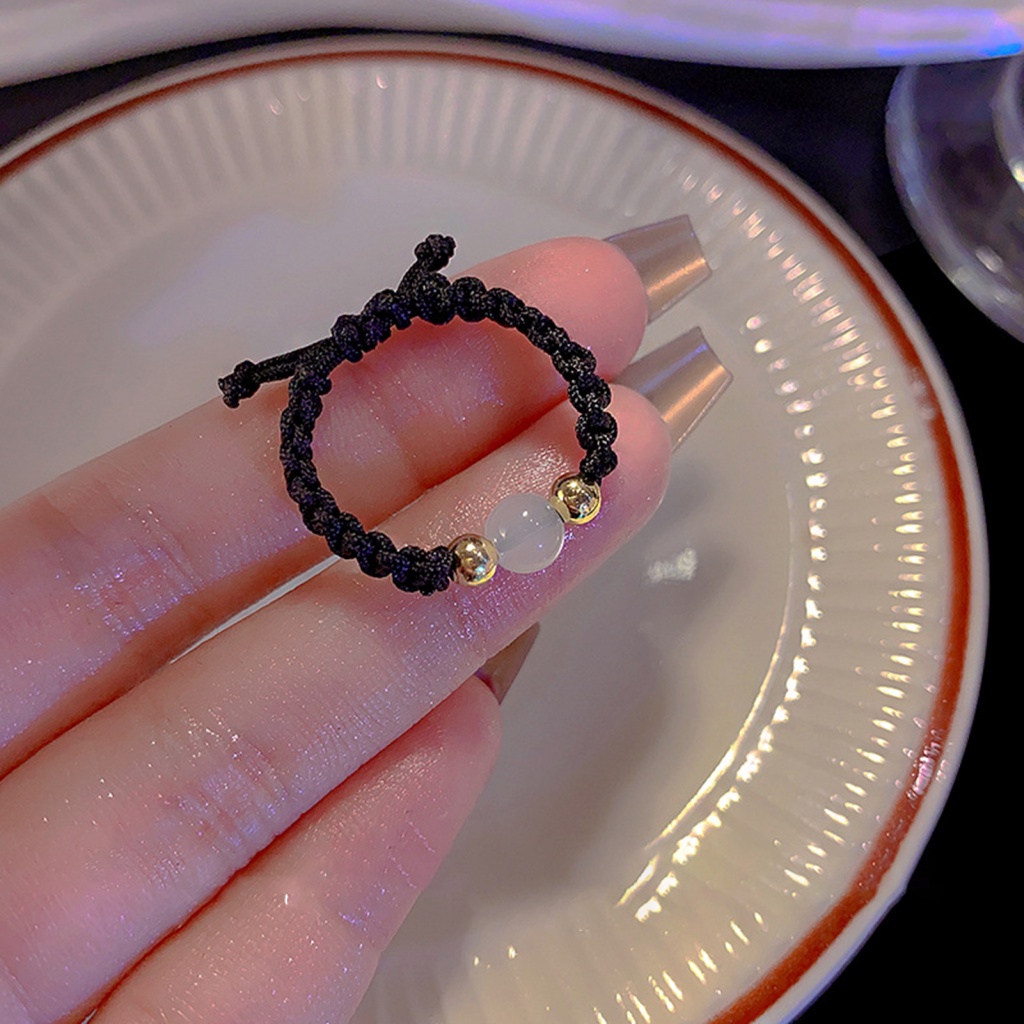 Phụ Kiện Chuyên Dụng Dành Cho Xe Hơi XIA| Nhẫn Đeo Khớp Ngón Tay Kiểu Dệt Phong Cách Vintage Thời Trang Cho Nữ