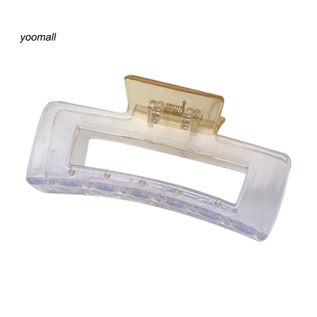 / Yo / Kẹp Tóc Càng Cua Chống Trượt Tạo Kiểu Tóc Màu Tương Phản