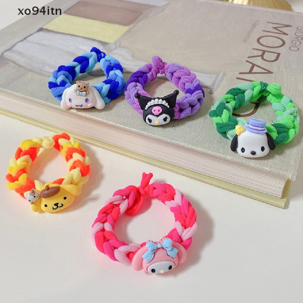 Tn Sanrio Dây Cao Su Đeo Tay Tự Làm Họa Tiết kuromi Hoạt Hình Đáng Yêu Dành Cho Nữ