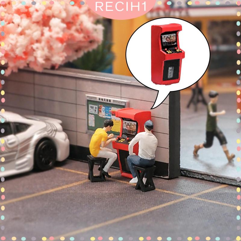 Mô Hình Máy Chơi Game Arcade Mini 64 Tỉ Lệ 1 / 64 Trang Trí Nhà Cửa DIY