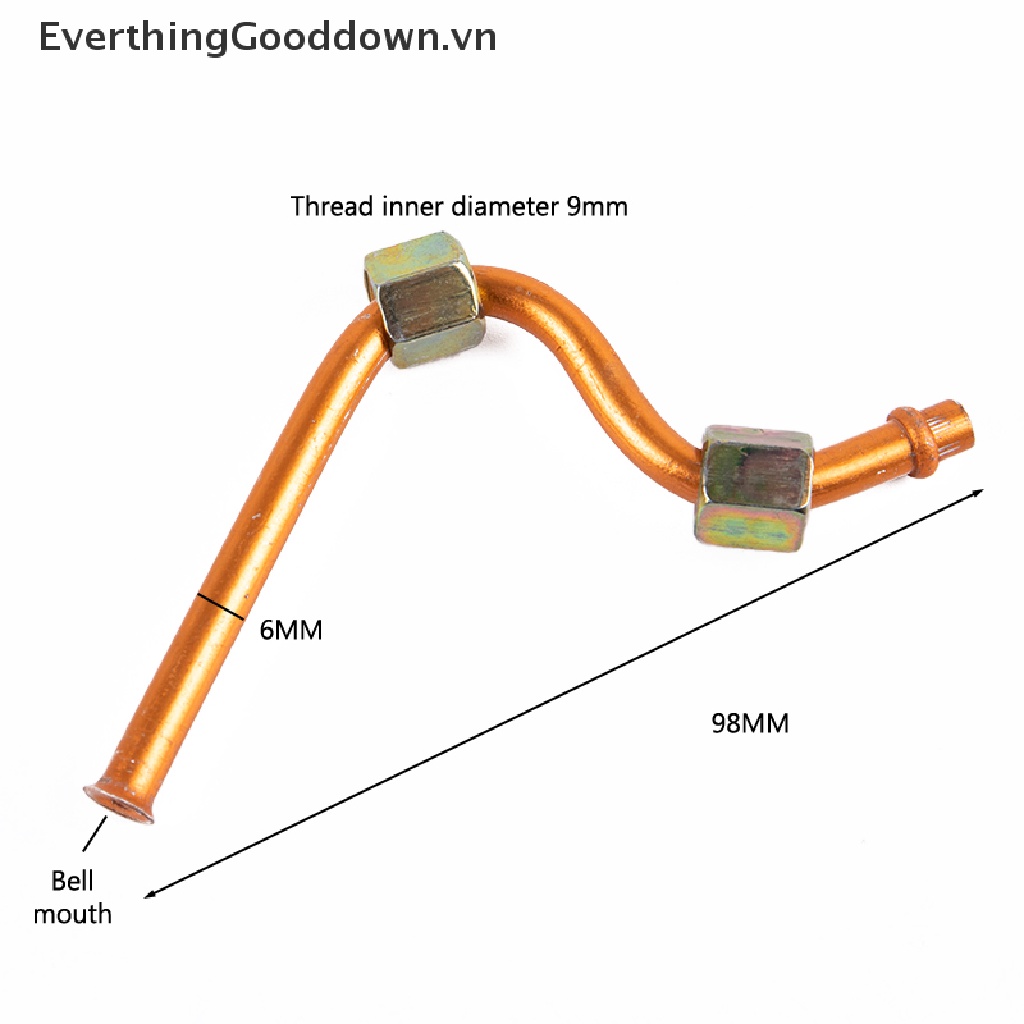 Ống Xả Khí Bằng Nhôm 9mm Thay Thế Cho Máy Nén Khí