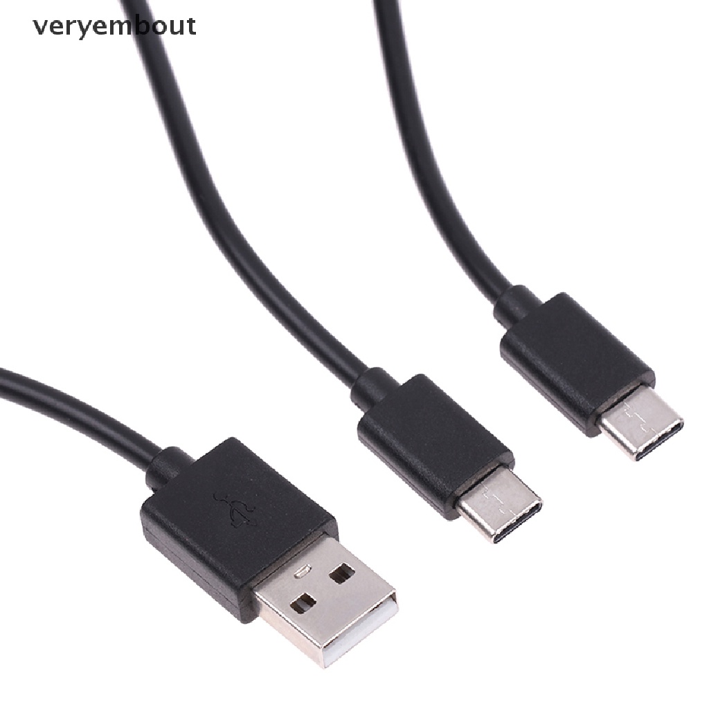 1 Dây Cáp Sạc Giao Diện USB Type-C 2 Trong 1 Cho Switch / PS5 n